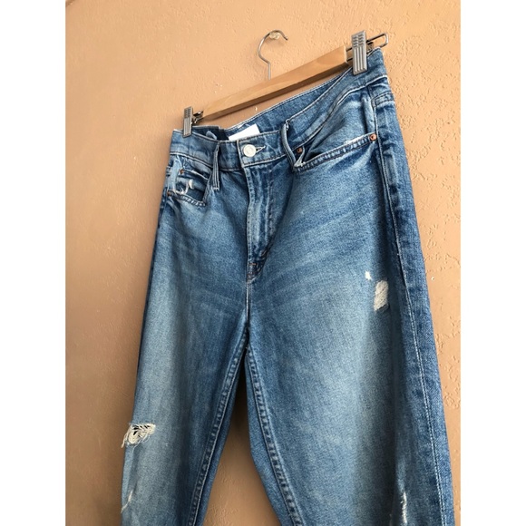 Mother - The Flirt Fray Jeans in Cold Feet - Picture 4 of 6